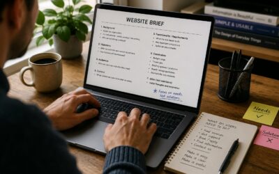 Needs, not solutions: how to write a better website brief